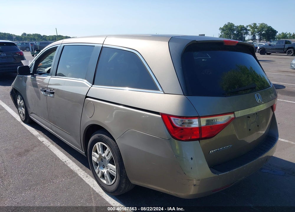 2013 HONDA ODYSSEY LX VIN: 5FNRL5H26DB022772