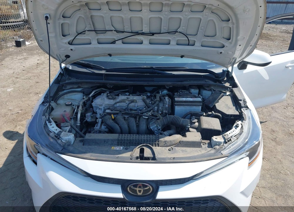 2020 TOYOTA COROLLA LE VIN: 5YFEPRAE4LP104839