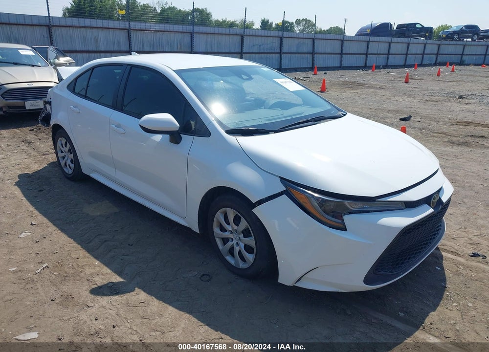 2020 TOYOTA COROLLA LE VIN: 5YFEPRAE4LP104839