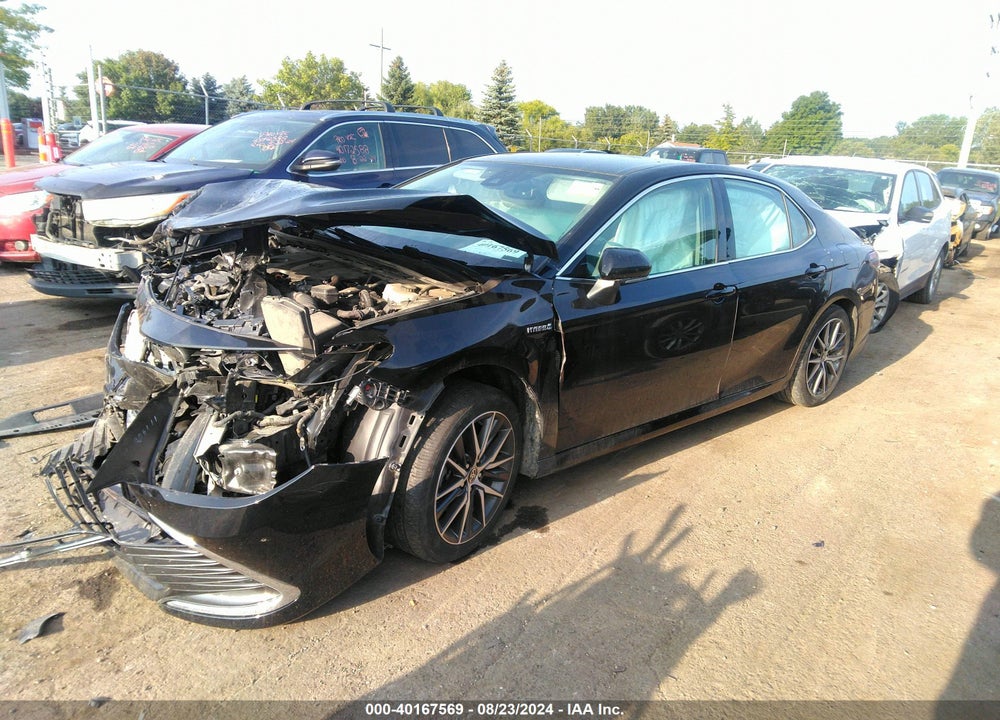 2021 TOYOTA CAMRY XLE HYBRID VIN: 4T1F31AK2MU555355
