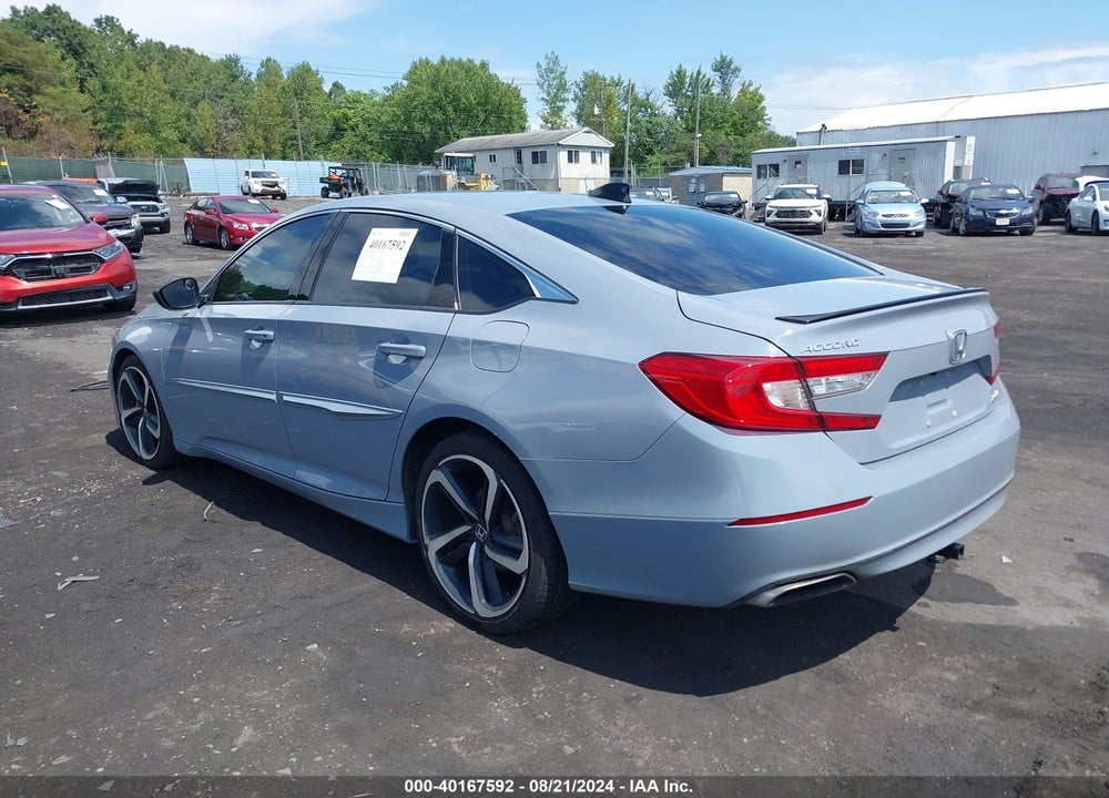 2021 HONDA ACCORD SPORT SPECIAL EDITION VIN: 1HGCV1F42MA066517