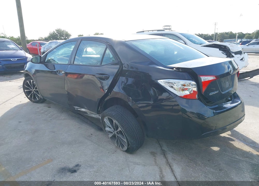 2016 TOYOTA COROLLA L VIN: 5YFBURHE2GP401521
