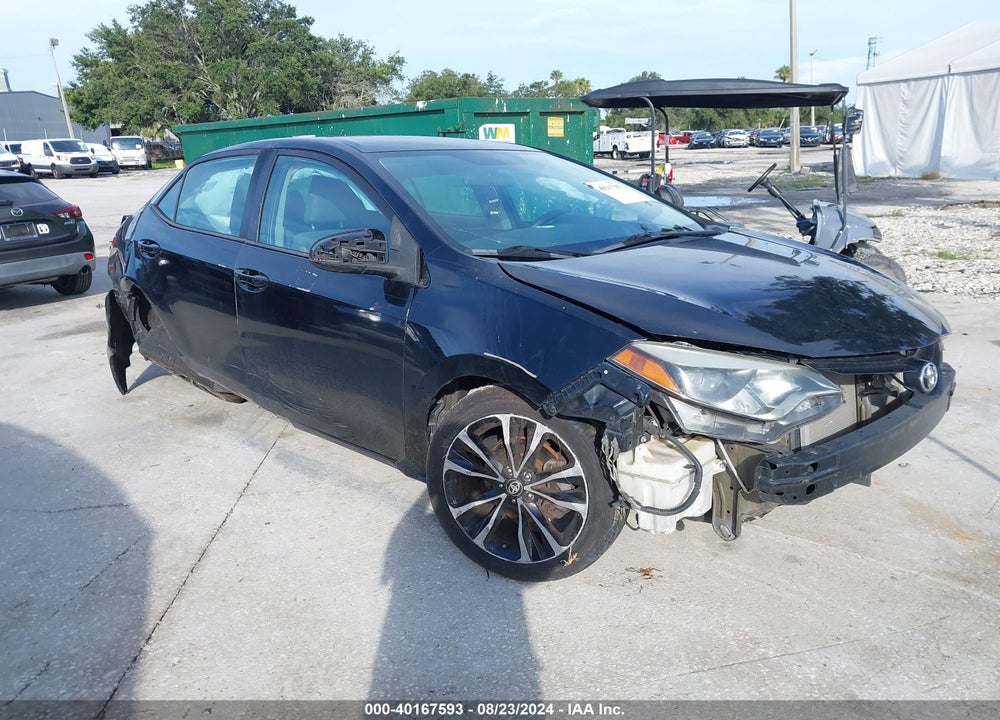 2016 TOYOTA COROLLA L VIN: 5YFBURHE2GP401521