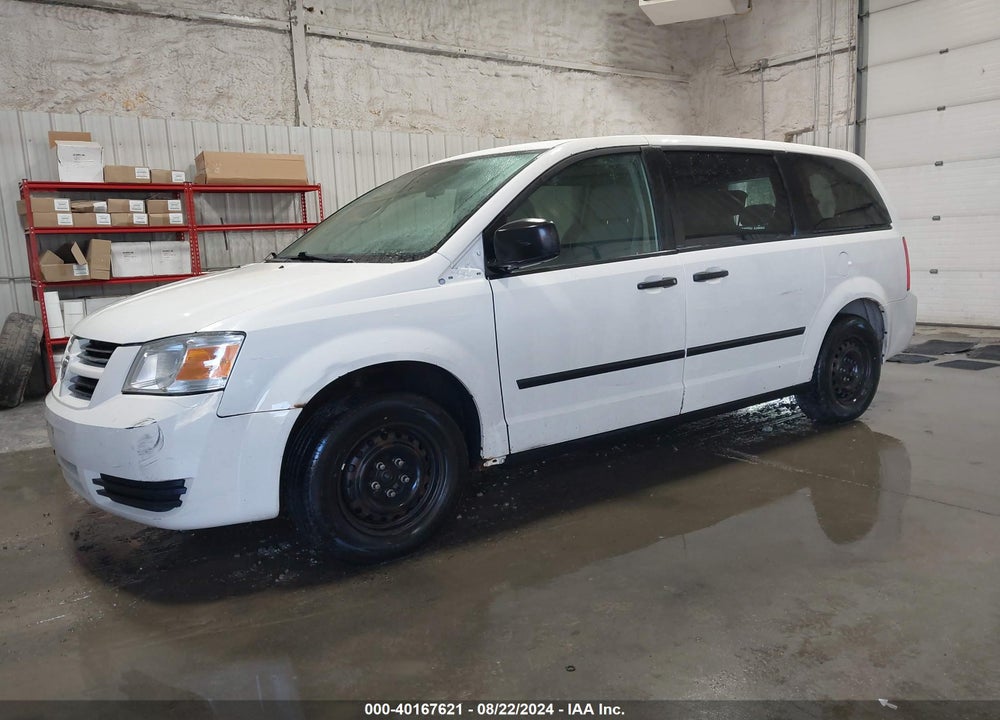 2008 DODGE GRAND CARAVAN SE VIN: 2D8HN44H88R734481
