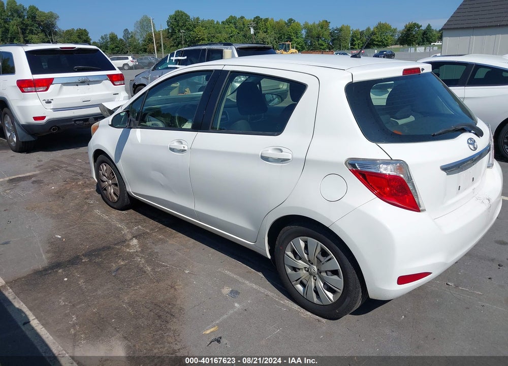 2014 TOYOTA YARIS LE (TMC/CBU PLANT) VIN: JTDKTUD32ED574644