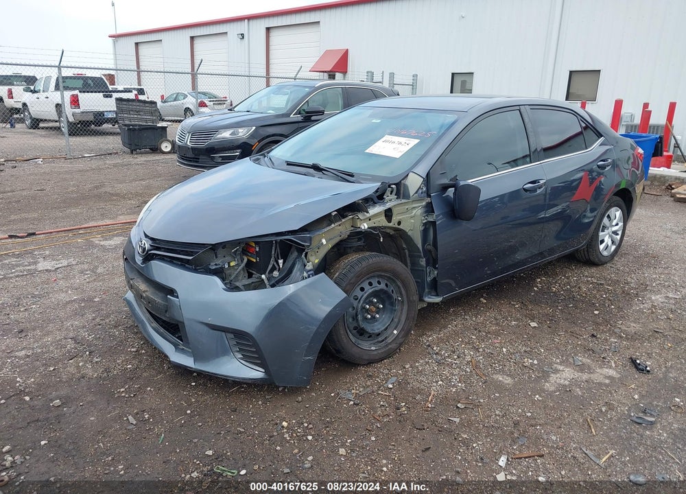 2016 TOYOTA COROLLA LE VIN: 5YFBURHE7GP542147