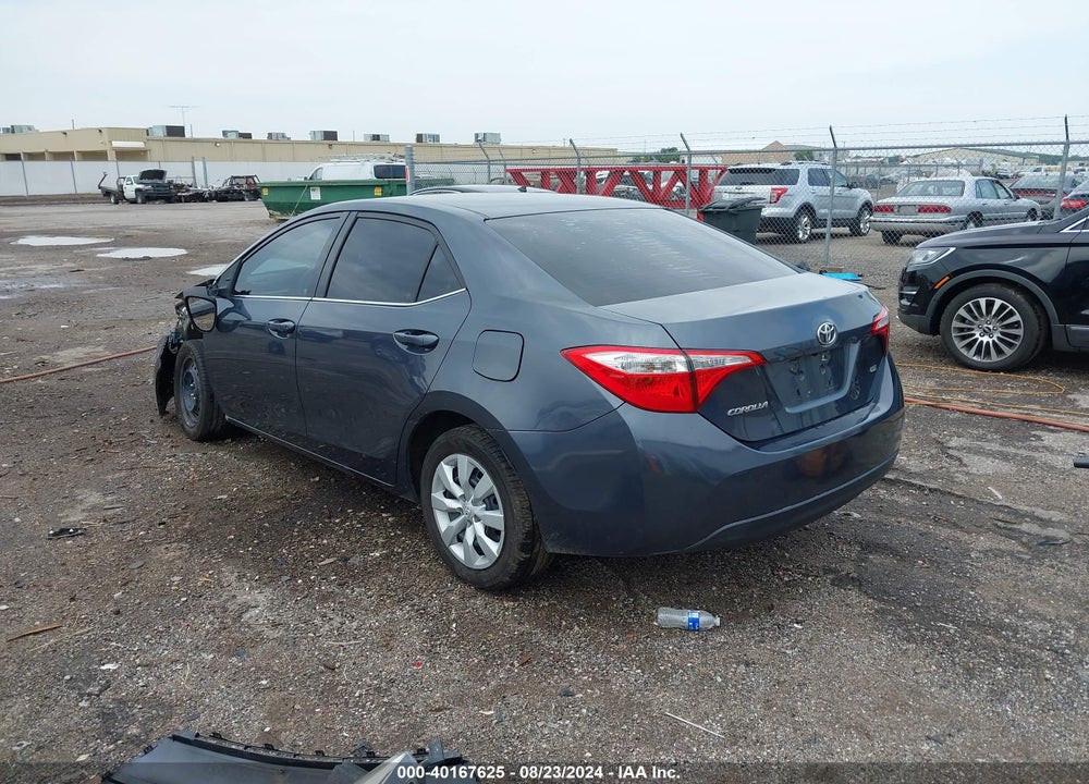 2016 TOYOTA COROLLA LE VIN: 5YFBURHE7GP542147