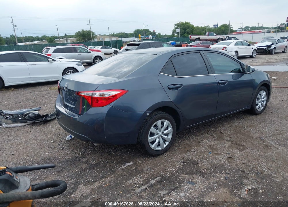 2016 TOYOTA COROLLA LE VIN: 5YFBURHE7GP542147