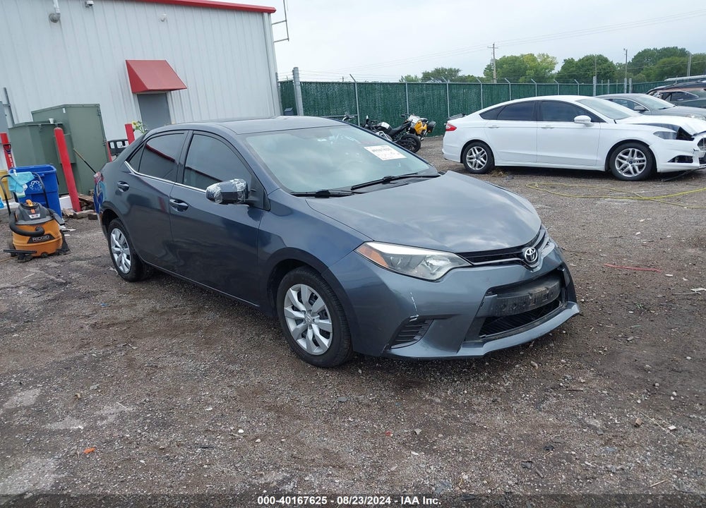 2016 TOYOTA COROLLA LE VIN: 5YFBURHE7GP542147