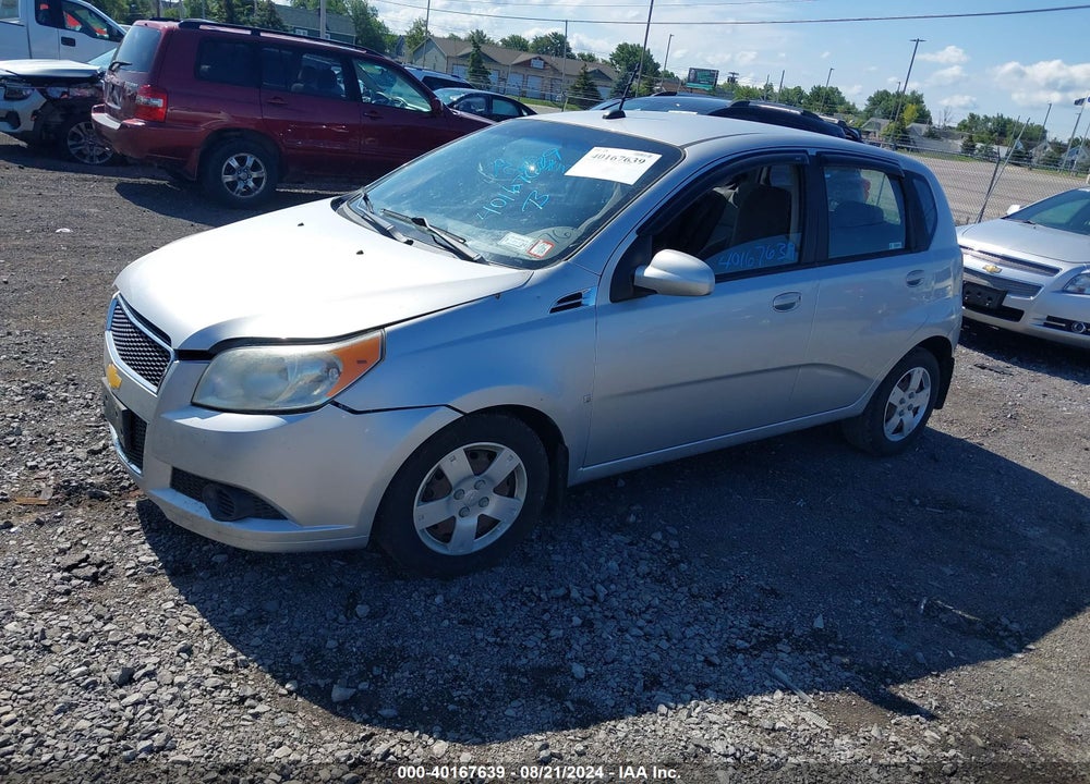 2009 CHEVROLET AVEO LS VIN: KL1TD66E49B333673