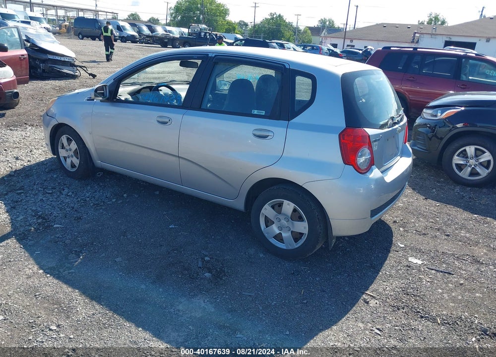 2009 CHEVROLET AVEO LS VIN: KL1TD66E49B333673