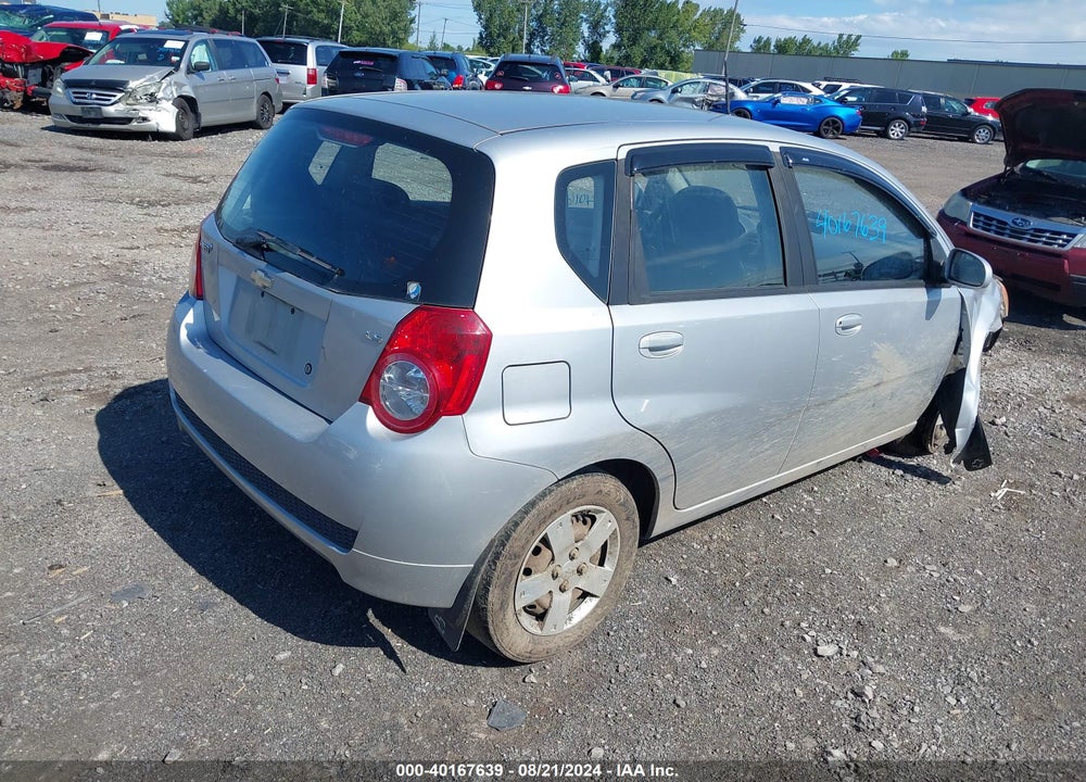 2009 CHEVROLET AVEO LS VIN: KL1TD66E49B333673