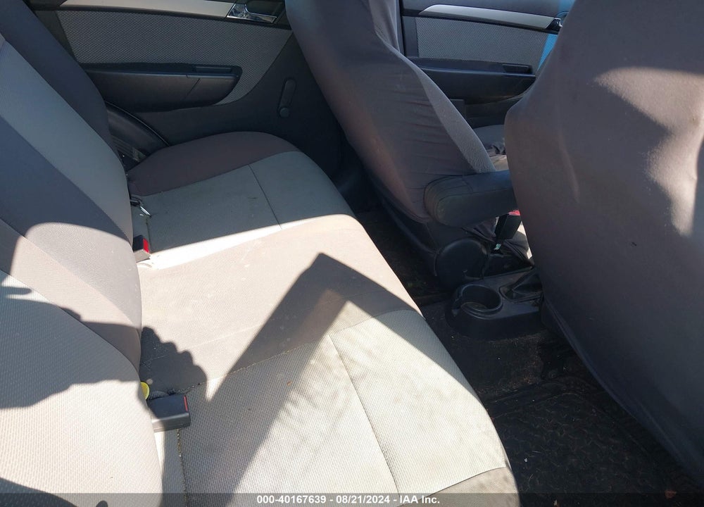 2009 CHEVROLET AVEO LS VIN: KL1TD66E49B333673
