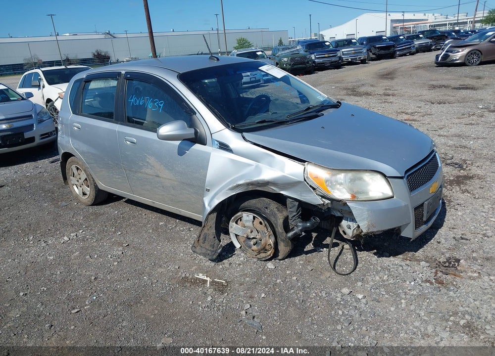 2009 CHEVROLET AVEO LS VIN: KL1TD66E49B333673