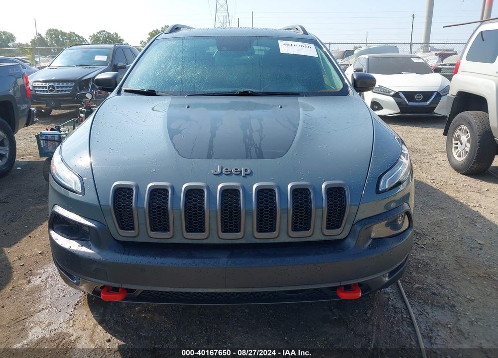2014 JEEP CHEROKEE TRAILHAWK VIN: 1C4PJMBB2EW203977