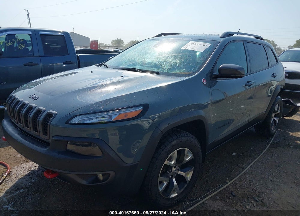2014 JEEP CHEROKEE TRAILHAWK VIN: 1C4PJMBB2EW203977