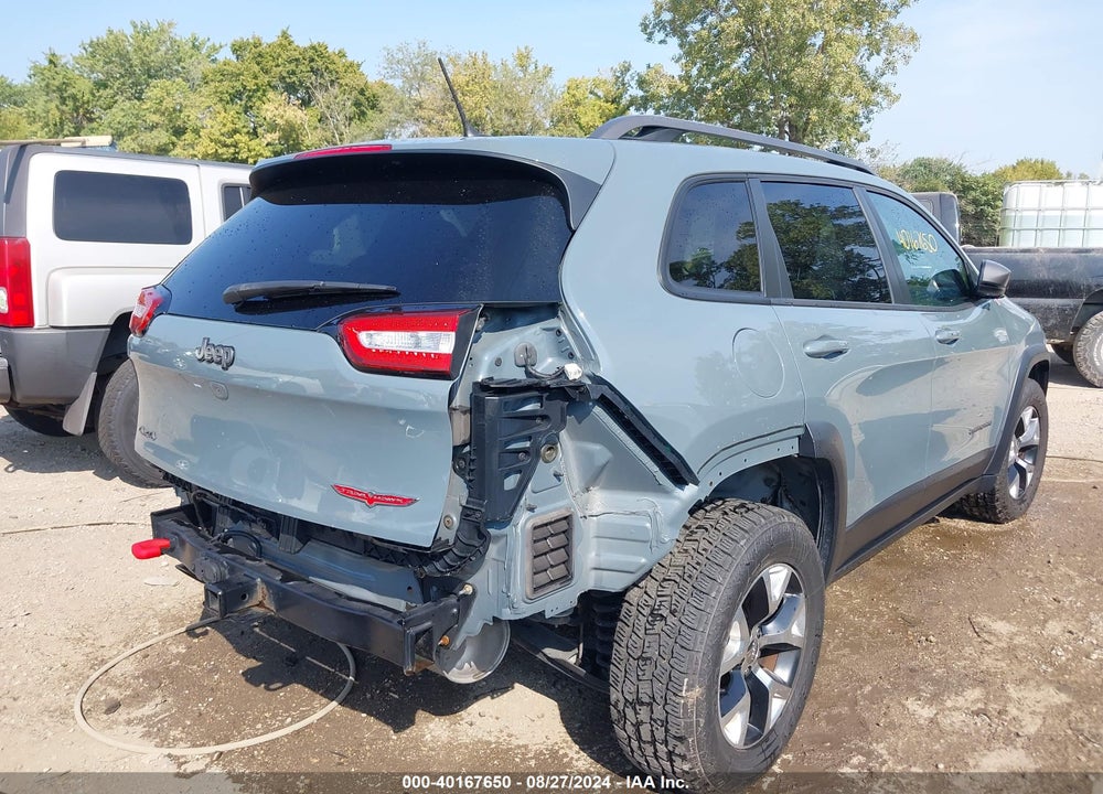 2014 JEEP CHEROKEE TRAILHAWK VIN: 1C4PJMBB2EW203977