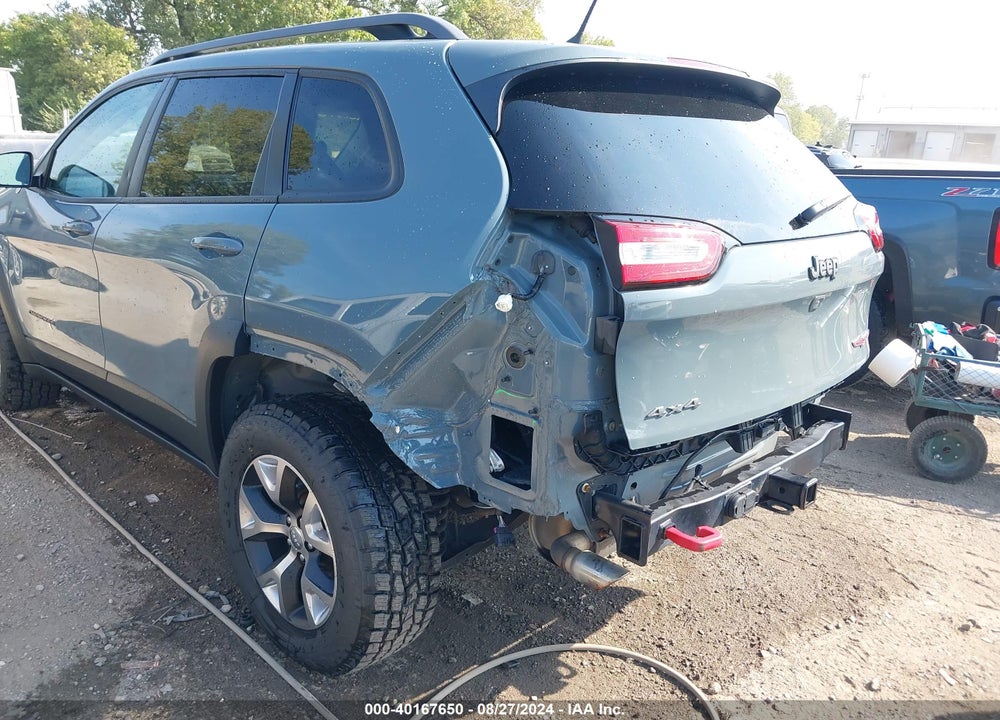2014 JEEP CHEROKEE TRAILHAWK VIN: 1C4PJMBB2EW203977