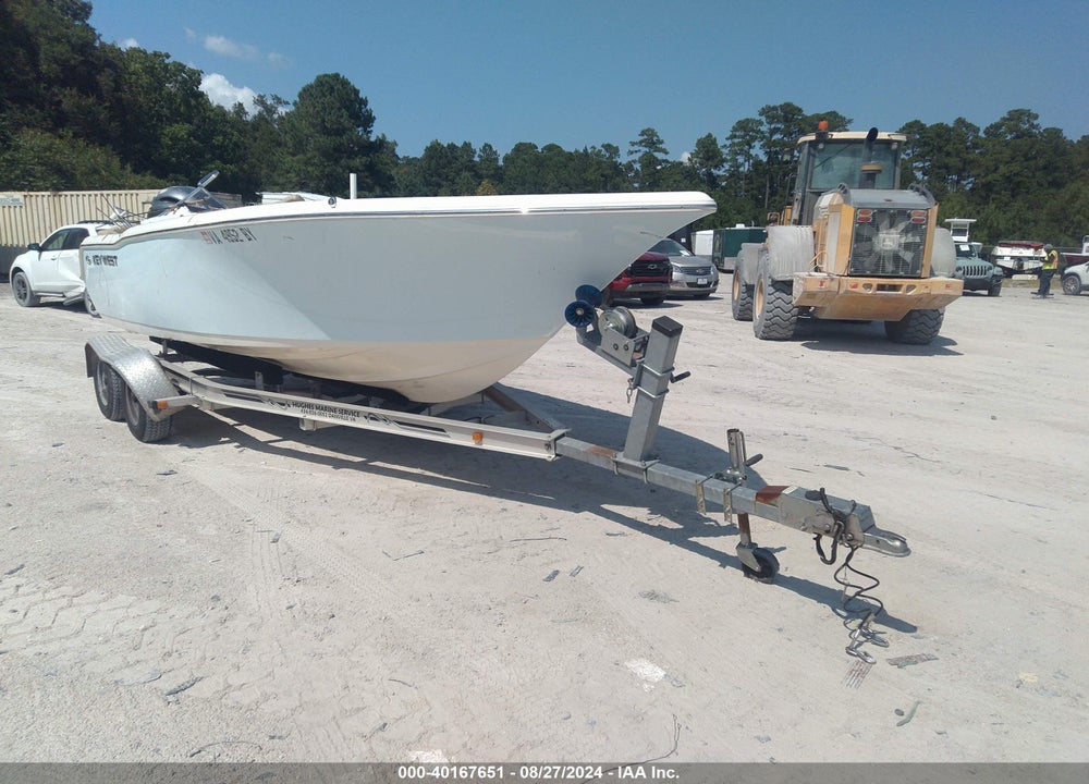 2015 KEY WEST 203 FS BOAT/TRAILER/MOTOR VIN: KWETC245E515
