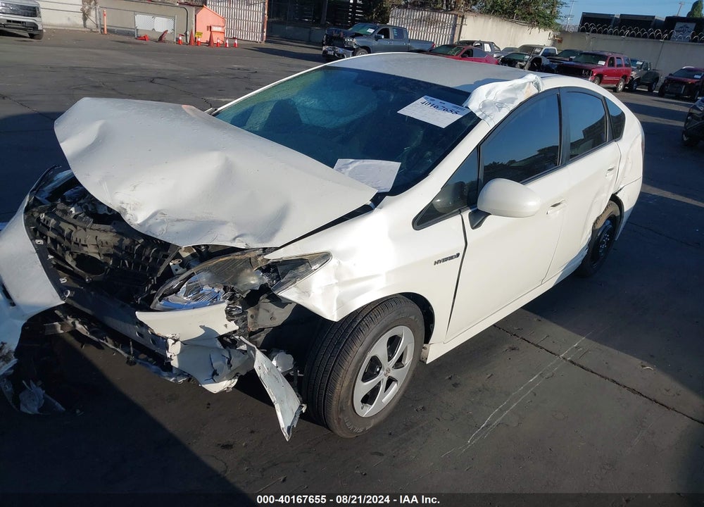 2015 TOYOTA PRIUS TWO VIN: JTDKN3DU7F1995422