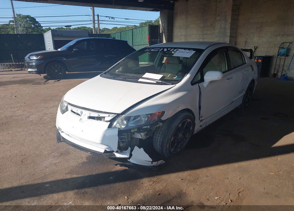 2008 HONDA CIVIC SDN LX VIN: 2HGFA165X8H321827