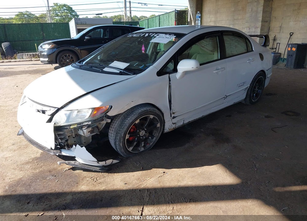2008 HONDA CIVIC SDN LX VIN: 2HGFA165X8H321827