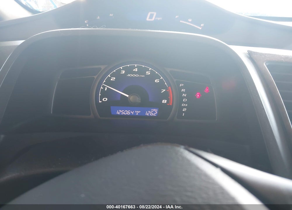 2008 HONDA CIVIC SDN LX VIN: 2HGFA165X8H321827