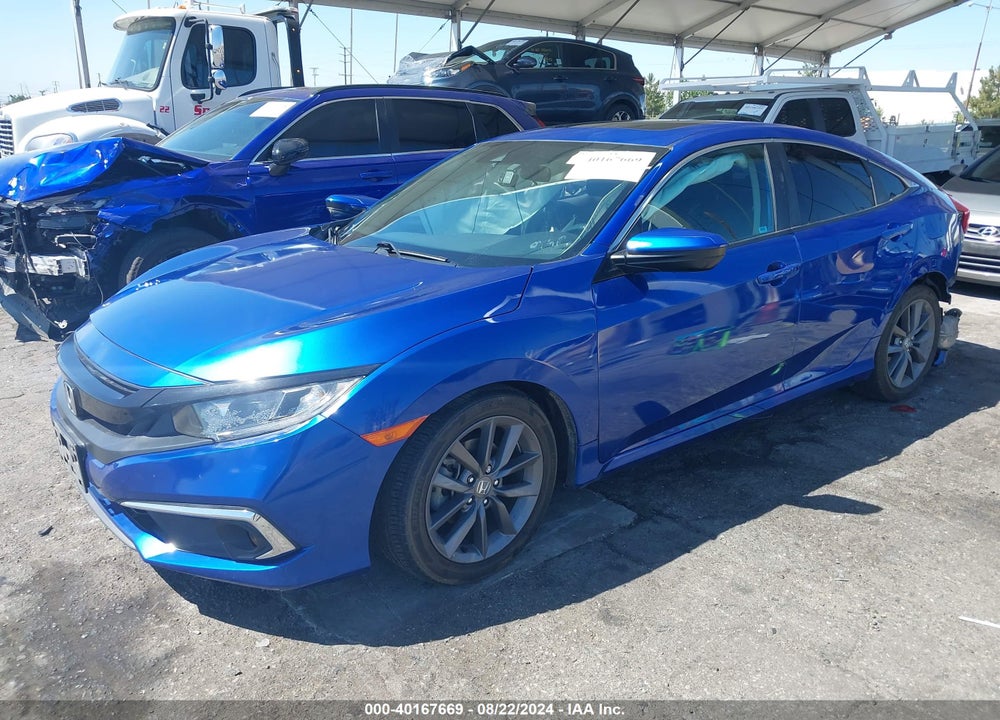 2019 HONDA CIVIC EX VIN: 19XFC1F3XKE204551