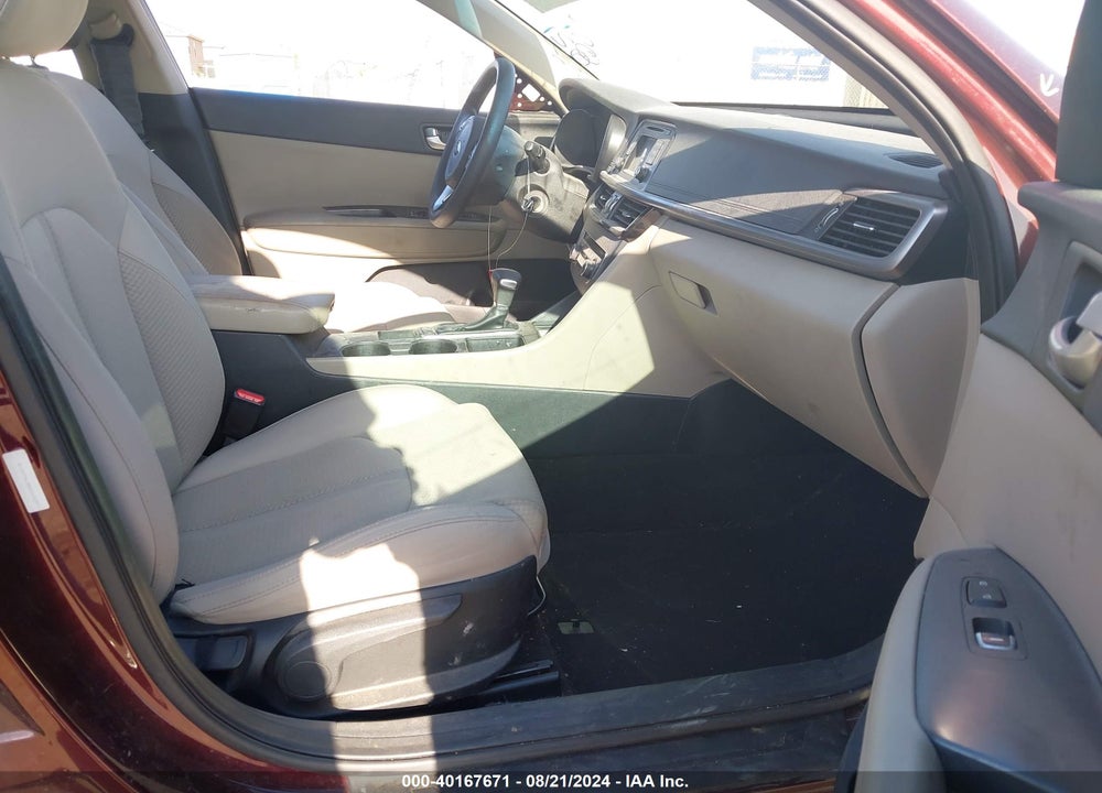 2016 KIA OPTIMA LX VIN: 5XXGT4L38GG102397