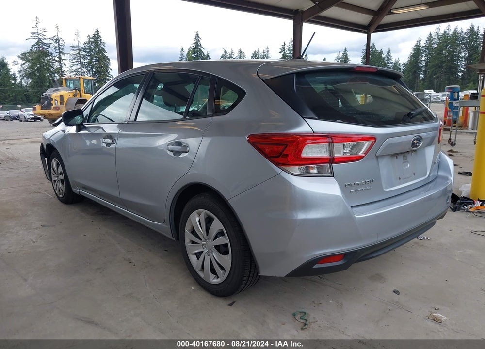 2018 SUBARU IMPREZA 2.0I VIN: 4S3GTAA62J3702772