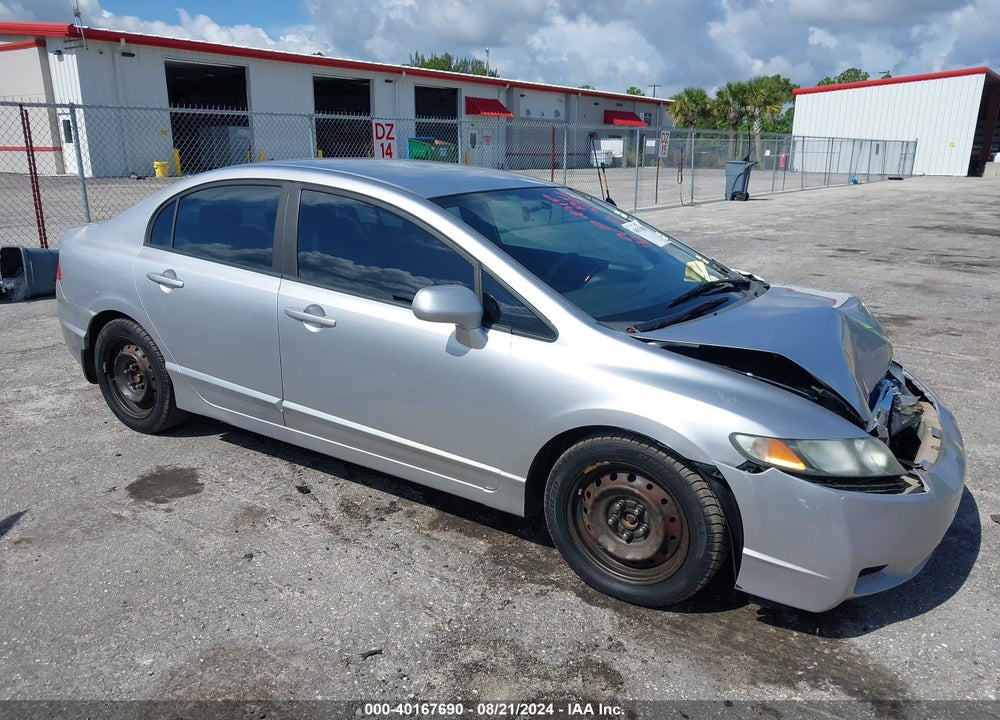2010 HONDA CIVIC LX VIN: 19XFA1F5XAE043835