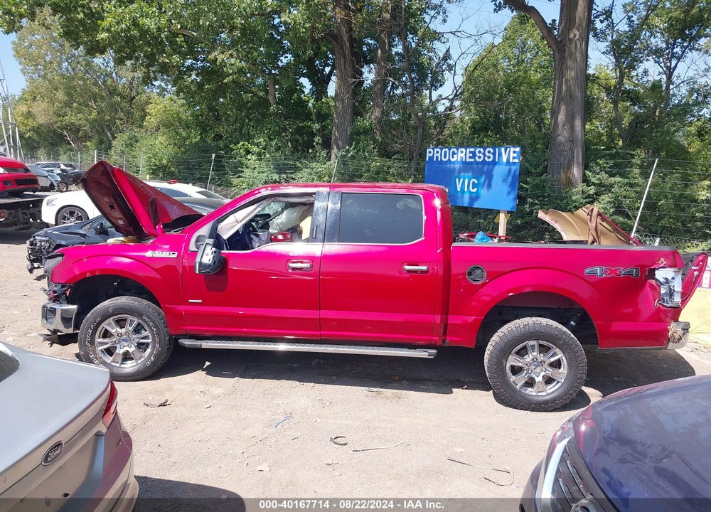 2016 FORD F-150 XLT VIN: 1FTEW1EP7GKF94150