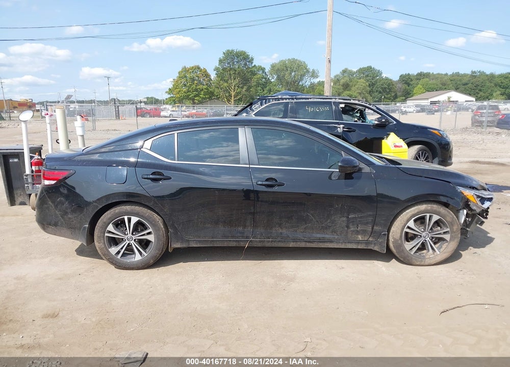 2021 NISSAN SENTRA SV XTRONIC CVT VIN: 3N1AB8CV9MY308478