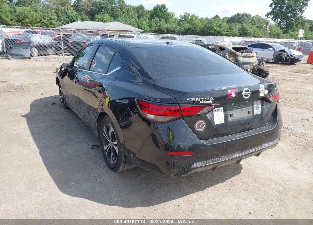 2021 NISSAN SENTRA SV XTRONIC CVT VIN: 3N1AB8CV9MY308478