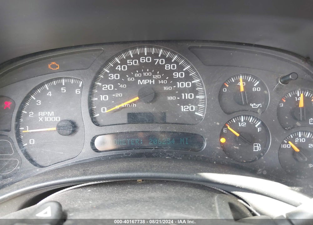 2004 CHEVROLET AVALANCHE 1500 VIN: 3GNEK12T14G307716