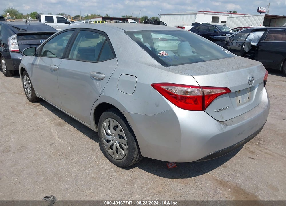 2017 TOYOTA COROLLA LE VIN: 2T1BURHE6HC866269