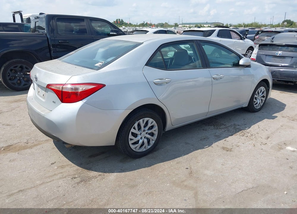 2017 TOYOTA COROLLA LE VIN: 2T1BURHE6HC866269