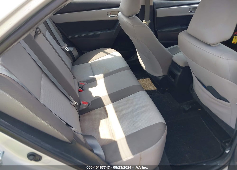2017 TOYOTA COROLLA LE VIN: 2T1BURHE6HC866269