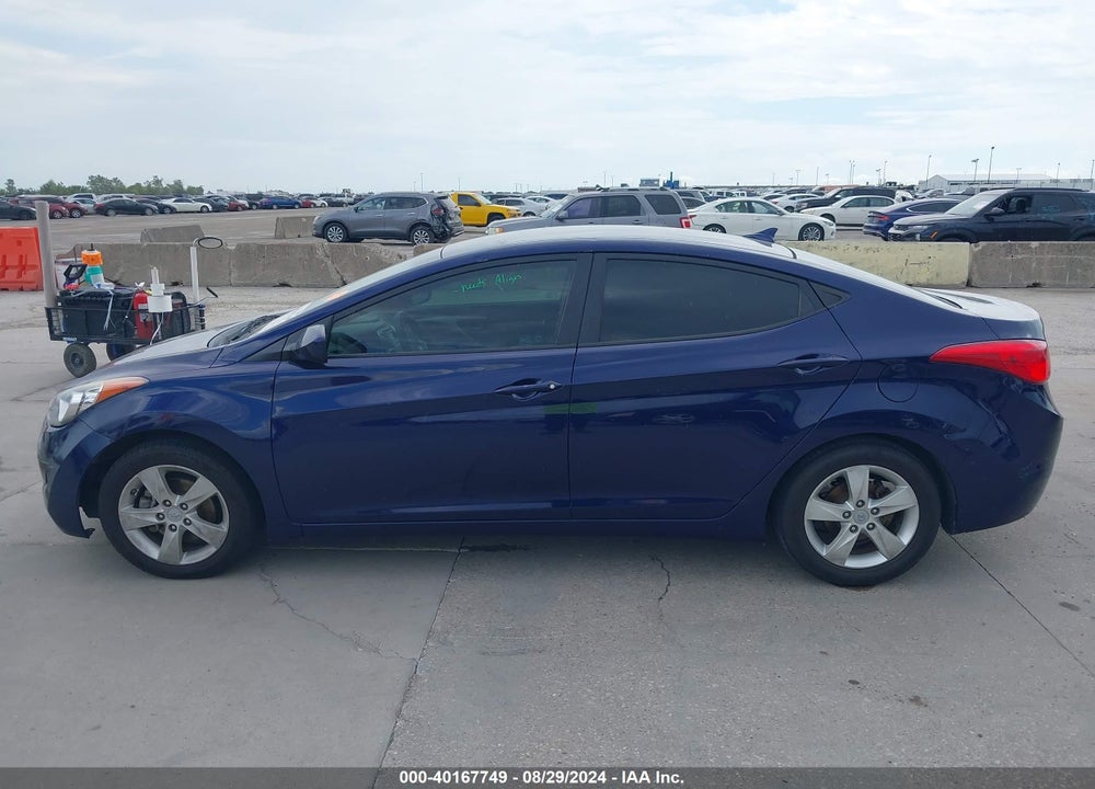 2013 HYUNDAI ELANTRA GLS VIN: 5NPDH4AE5DH153168