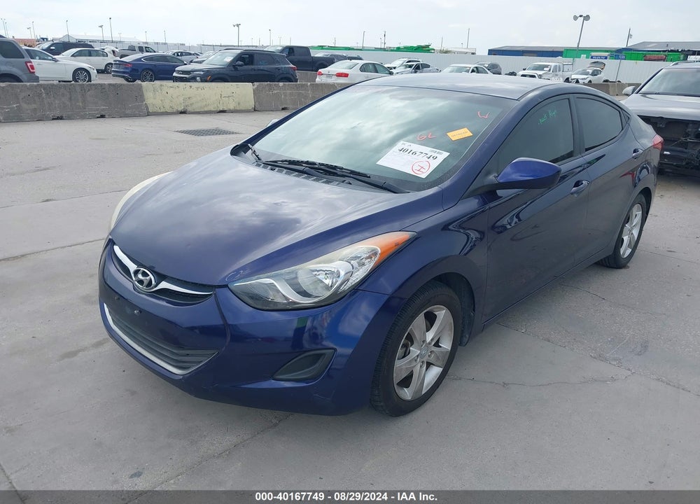 2013 HYUNDAI ELANTRA GLS VIN: 5NPDH4AE5DH153168