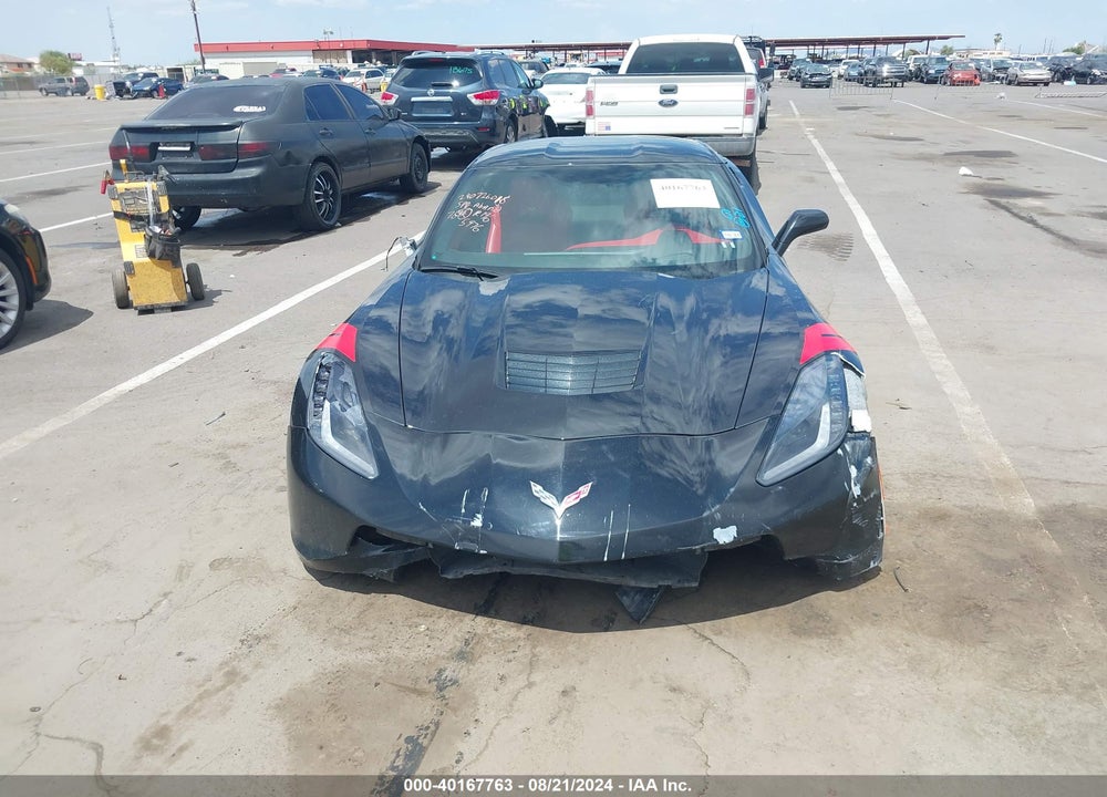 2016 CHEVROLET CORVETTE STINGRAY VIN: 1G1YE2D75G5125976