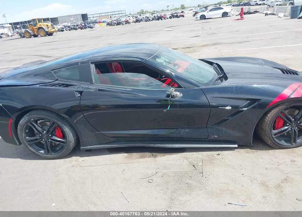 2016 CHEVROLET CORVETTE STINGRAY VIN: 1G1YE2D75G5125976