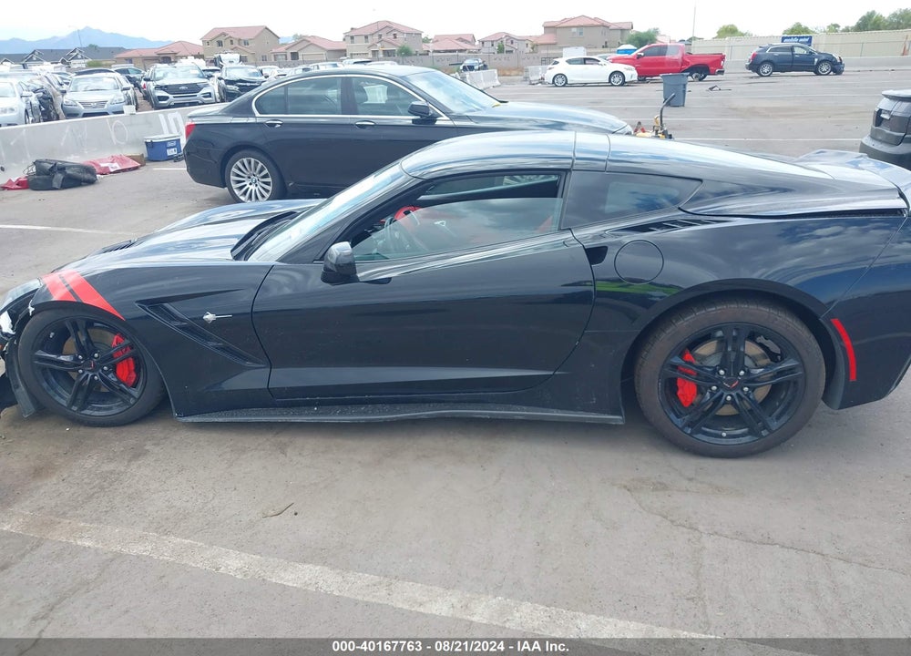 2016 CHEVROLET CORVETTE STINGRAY VIN: 1G1YE2D75G5125976