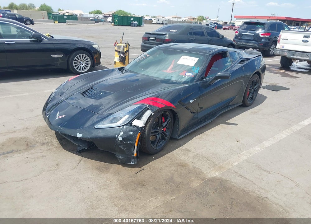2016 CHEVROLET CORVETTE STINGRAY VIN: 1G1YE2D75G5125976