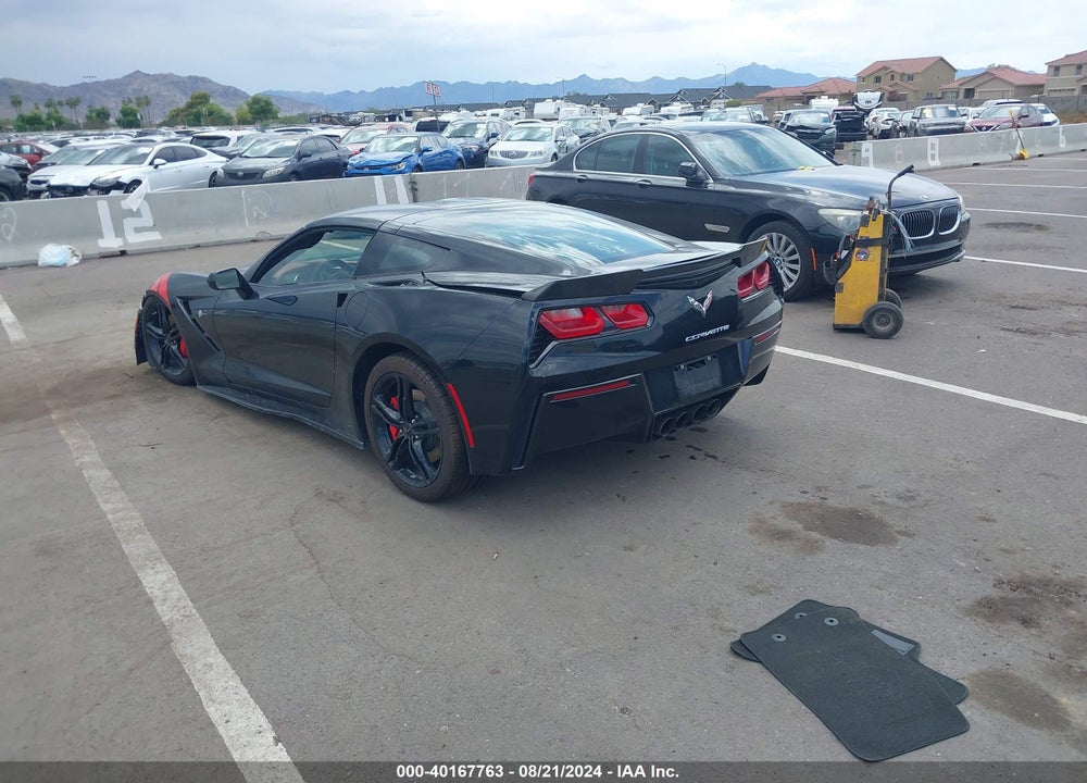 2016 CHEVROLET CORVETTE STINGRAY VIN: 1G1YE2D75G5125976
