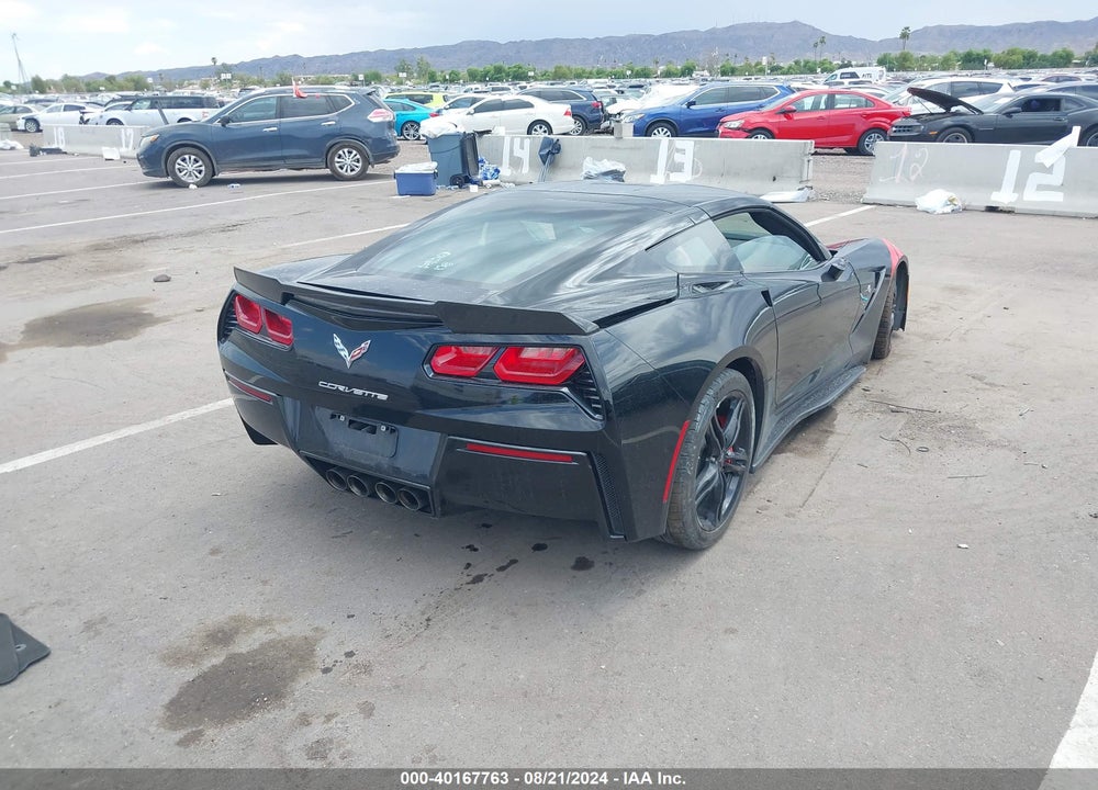 2016 CHEVROLET CORVETTE STINGRAY VIN: 1G1YE2D75G5125976