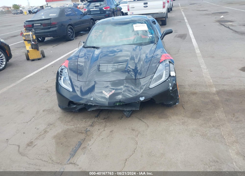 2016 CHEVROLET CORVETTE STINGRAY VIN: 1G1YE2D75G5125976