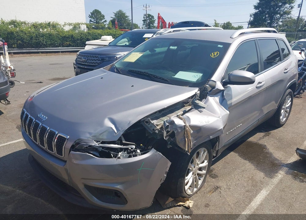 2019 JEEP CHEROKEE LATITUDE FWD VIN: 1C4PJLCB3KD416338
