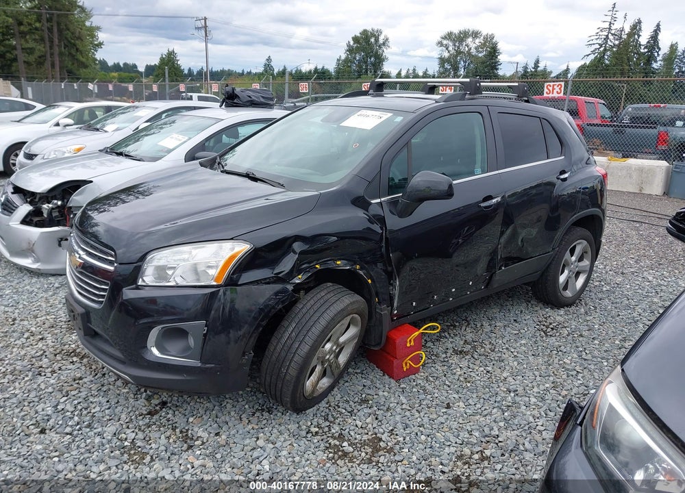 2015 CHEVROLET TRAX LTZ VIN: KL7CJTSB2FB068675