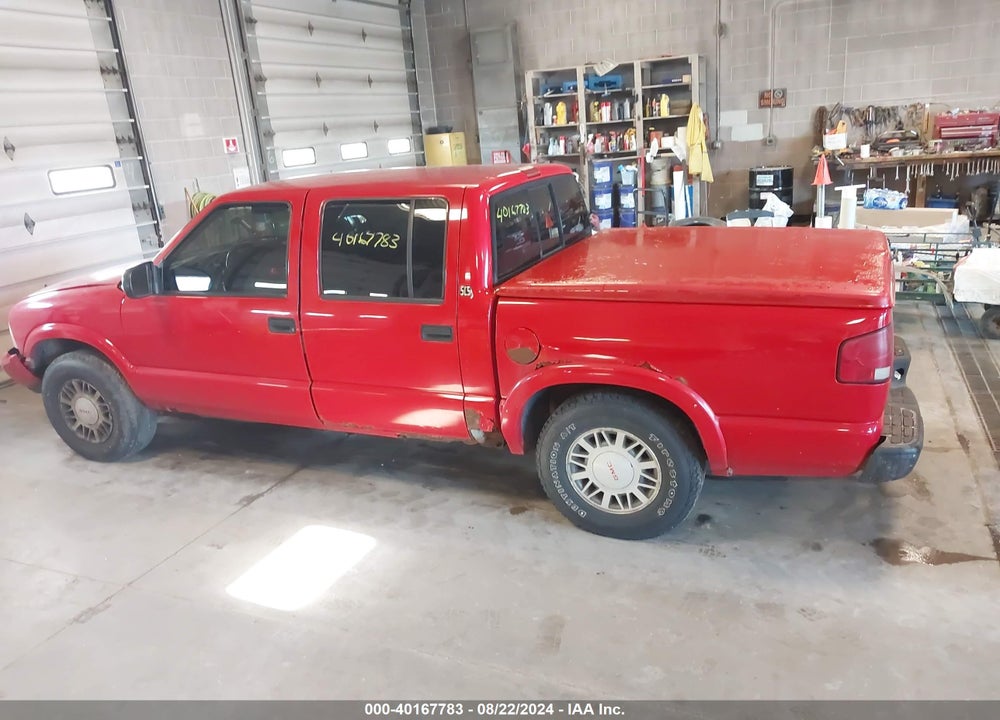 2001 GMC SONOMA VIN: 1GTDT13W71K240571